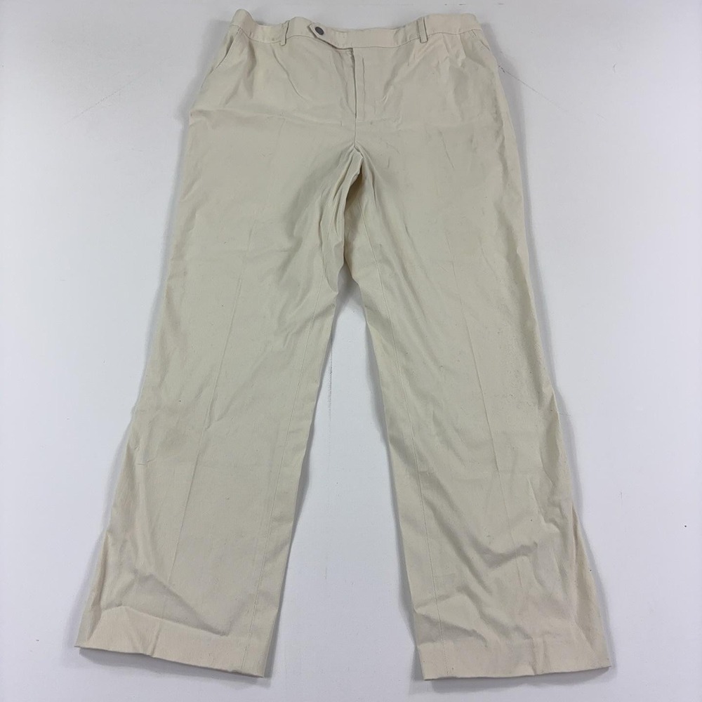 Lauren Ralph Lauren Chalet Pants Size 16 Antique Ivory Straight Leg NWT